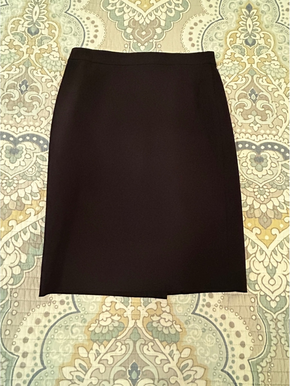 J.Crew No. 2 Black Pencil Skirt Size 2